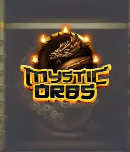 ELK Studios' Mystic Orbs slot displayed with its magical orbs and ancient temple background. The image highlights the game's magical aesthetic and its rich, detailed graphics, making it an enticing choice for players. Every detail, from the orbs to the symbols, is finely executed, adding depth to the game's ancient Asian theme.