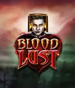 The captivating game interface of Blood Lust, showcasing elegant vampire icons against a mysterious nocturnal landscape. Highlighted in this image is the slot's gothic aesthetic, enhanced by its distinctive features, appealing for those interested in the vampire genre.